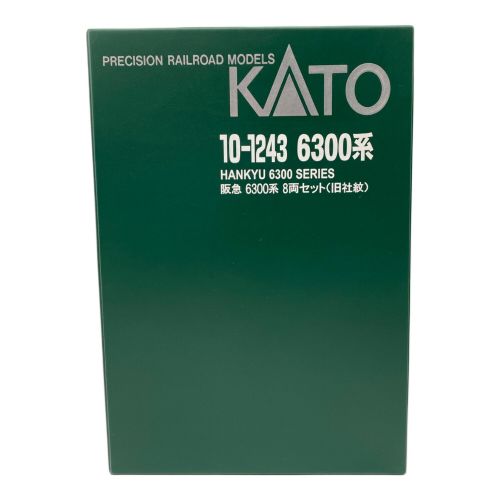 KATO  Nゲージ シール未使用 阪急 6300系 旧社紋8両セット