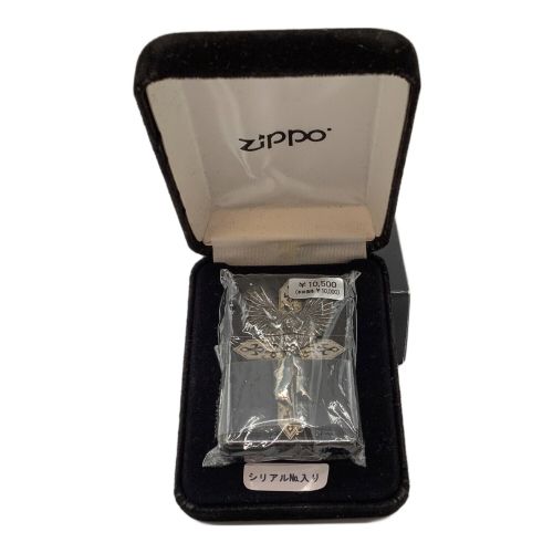 ZIPPO (ジッポ) ZIPPO ハードメタル ブラック エンジェル 2005年製