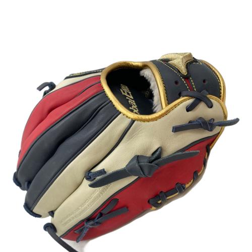 MIZUNO (ミズノ) 軟式グローブ ネイビー×レッド 勝色Collection Global Elite 内野用
