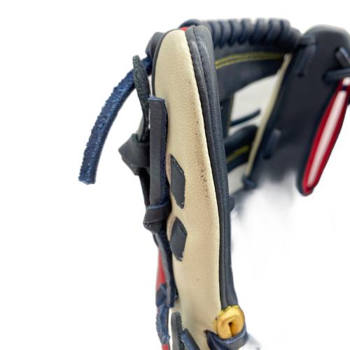 MIZUNO (ミズノ) 軟式グローブ ネイビー×レッド 勝色Collection Global Elite 内野用