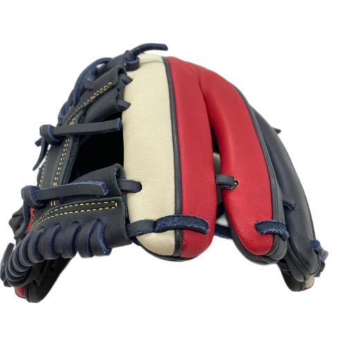 MIZUNO (ミズノ) 軟式グローブ ネイビー×レッド 勝色Collection Global Elite 内野用