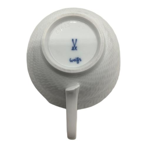 Meissen (マイセン) カップ&ソーサー 波の戯れホワイト