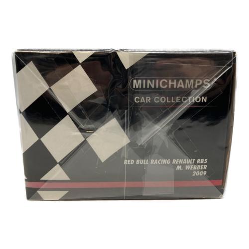 MINICHAMPS (ミニチャンプス) RED BULL RACING RENAULT RB5 モデルカー M.WEBBER 2009