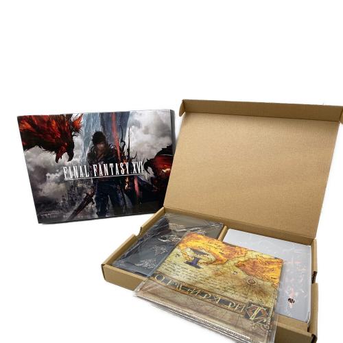 ファイナルファンタジーXVI コレクターズエディション ファイナルファンタジーXVI ワールドマップグラフィッククロス・アートスチールブックケース付属