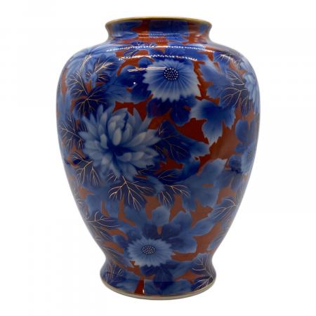 深川製磁 (フカガワセイジ) 花瓶 金彩菊外赤紋 本体のみ｜トレファクONLINE