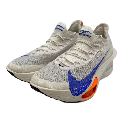 NIKE (ナイキ) ランニングシューズ メンズ SIZE 25cm ホワイト 2024年発売モデル Air Zoom Alphafly 3 Blueprint HF7357-900