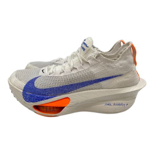 NIKE (ナイキ) ランニングシューズ メンズ SIZE 25cm ホワイト 2024年発売モデル Air Zoom Alphafly 3 Blueprint HF7357-900