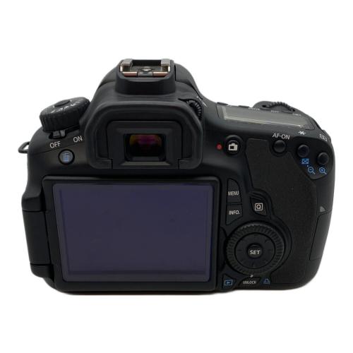 CANON (キヤノン) デジタル一眼レフカメラ 望遠レンズセット・動作確認済み EOS60D 1800万画素 APS-C 22.3mm×14.9mm CMOS 専用電池 SDXCカード対応 0610201494