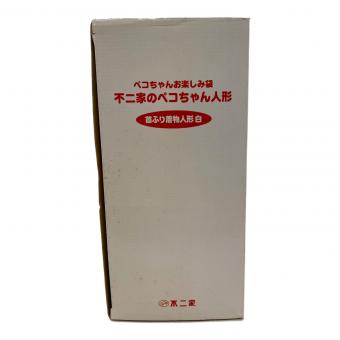 ペコちゃん人形 首振り着物人形白