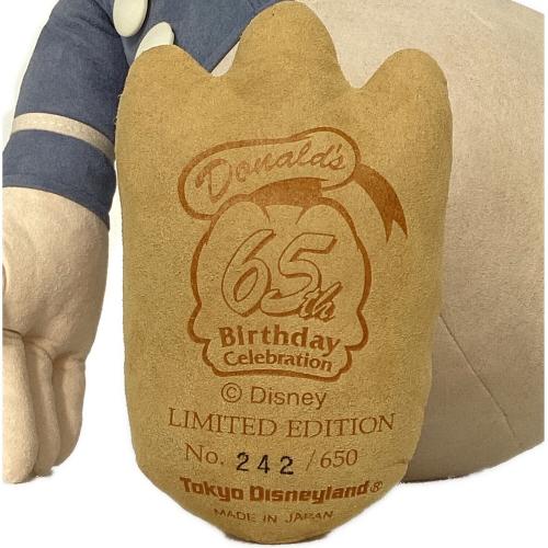 DISNEY (ディズニー) TDL65周年記念ドナルドダックぬいぐるみ ヌイグルミ