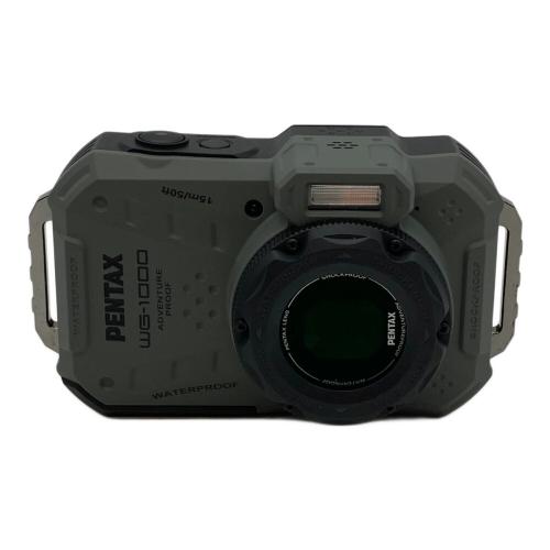 PENTAX (ペンタックス) コンパクトデジタルカメラ 動作確認済み WG-1000 1600万画素 専用電池 2013526 未使用品