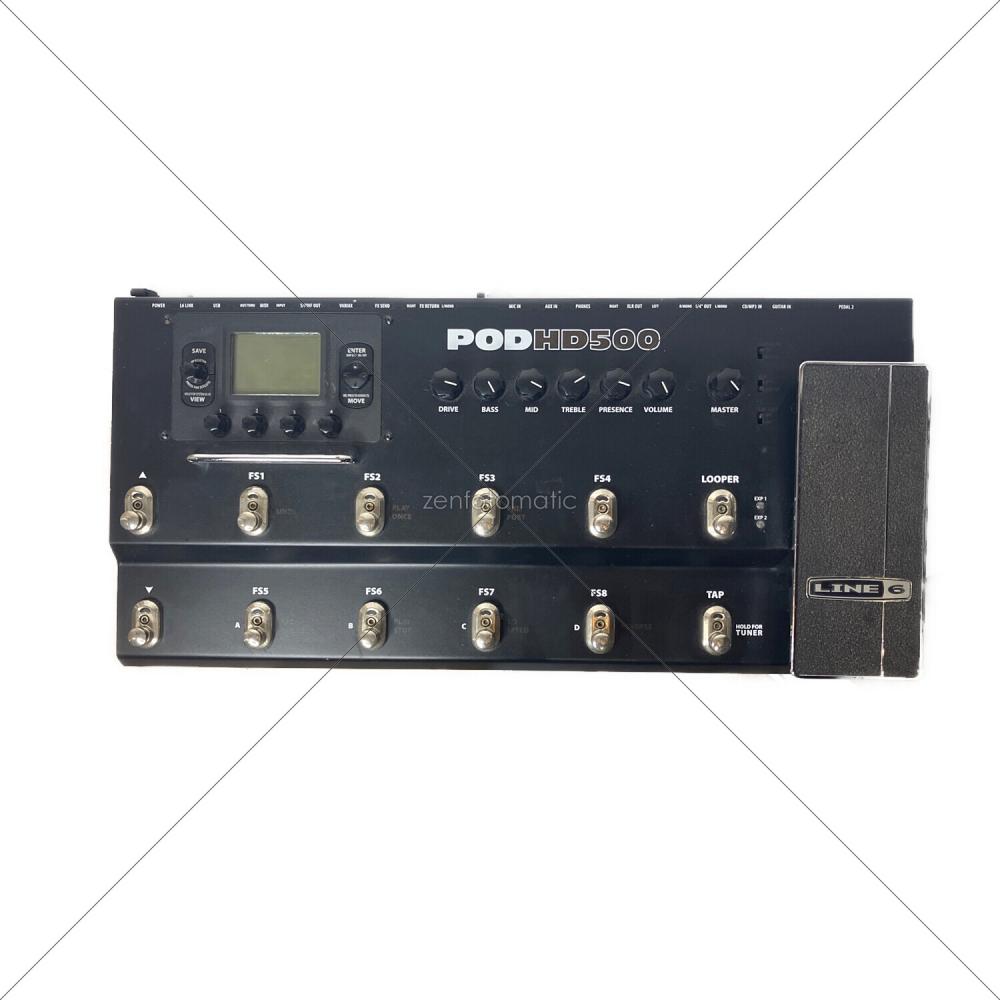LINE6 (ラインシックス) マルチエフェクター POD HD500 本体のみ