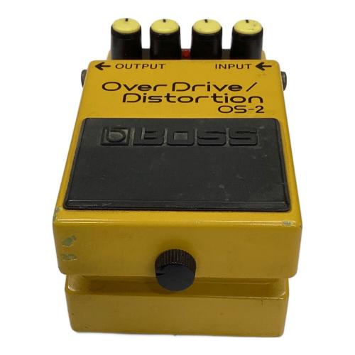 BOSS (ボス) オーバードライブ/ディストーション Over Drive/Distortion OS-2 台湾製 動作確認済み