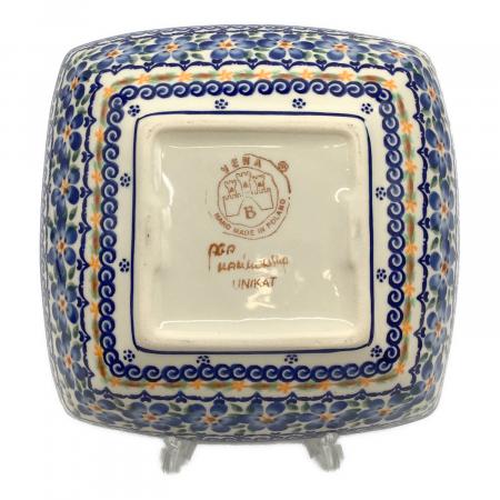 Polish Pottery (ポーリッシュポタリー) スクエアボウル ポーランド