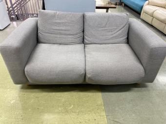 無印良品 (ムジルシリョウヒン) 2人掛けソファー ライトグレー