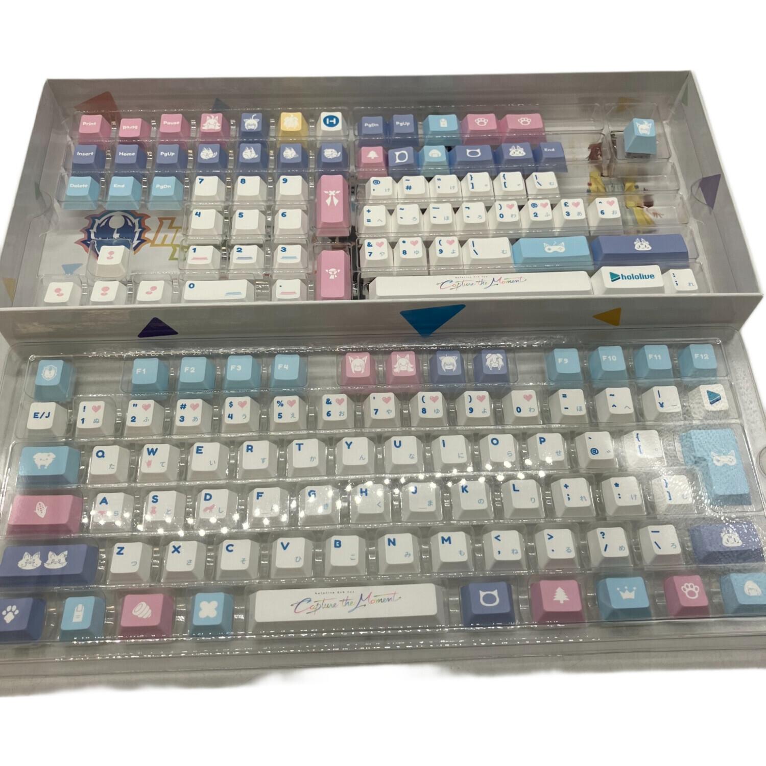 HYTE HOLOLIVE GAMERS CTM KEYCAPS 新品未開封 HYTE HOLOLIVE GAMERS CTM KEYCAPS キーボード hololive GAMERS 5th