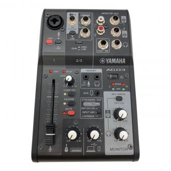 YAMAHA (ヤマハ) ミキサー AG03MK2