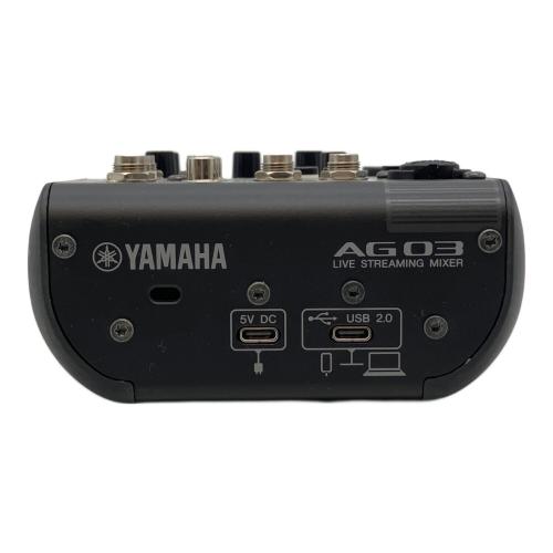 YAMAHA (ヤマハ) ミキサー AG03MK2