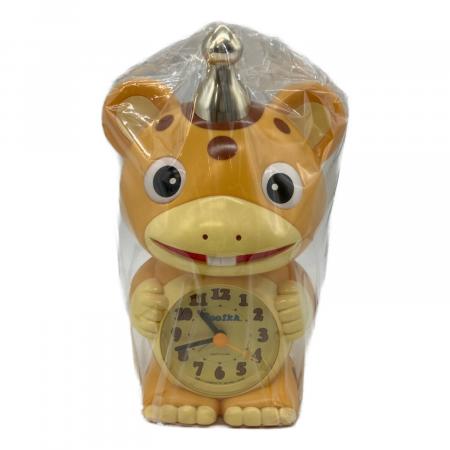 ブースカ目覚まし時計 30年前に購入してそのまま、、古い物ですが状態は新品です。 リズム時計工業 (リズムトケイコウギョウ) レトロブースカ置時計