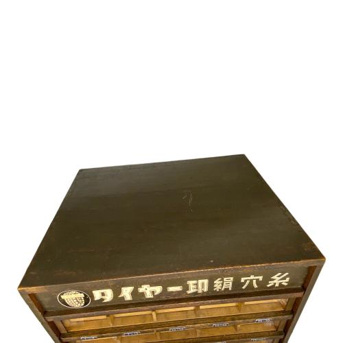 タイヤー印絹穴糸ケース 昭和レトロ