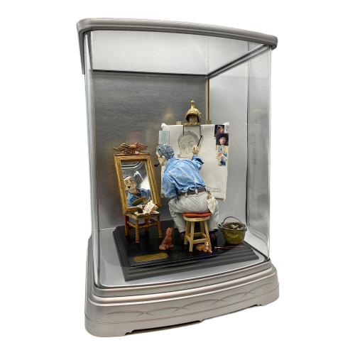 ノーマン・ロックウェル TRIPLE SELF PORTRAIT　インテリア小物・置物