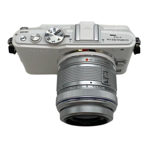 OLYMPUS (オリンパス) デジタル一眼レフカメラ レンズセット E-PL6 専用電池 V5WF38842