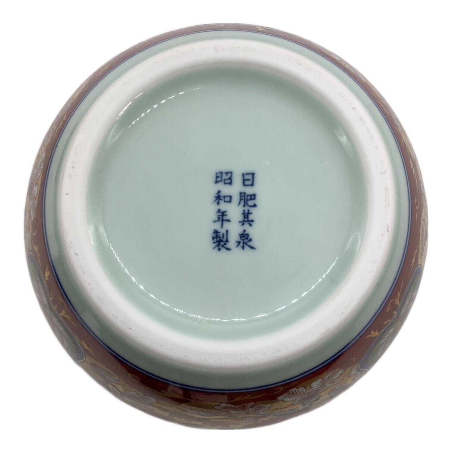 有田焼-極錦　金彩古伊万里多用壺　日肥基泉窯 有田焼-極錦 金彩古伊万里多用壺 日肥基泉窯 有田焼-極錦 金彩古伊万里