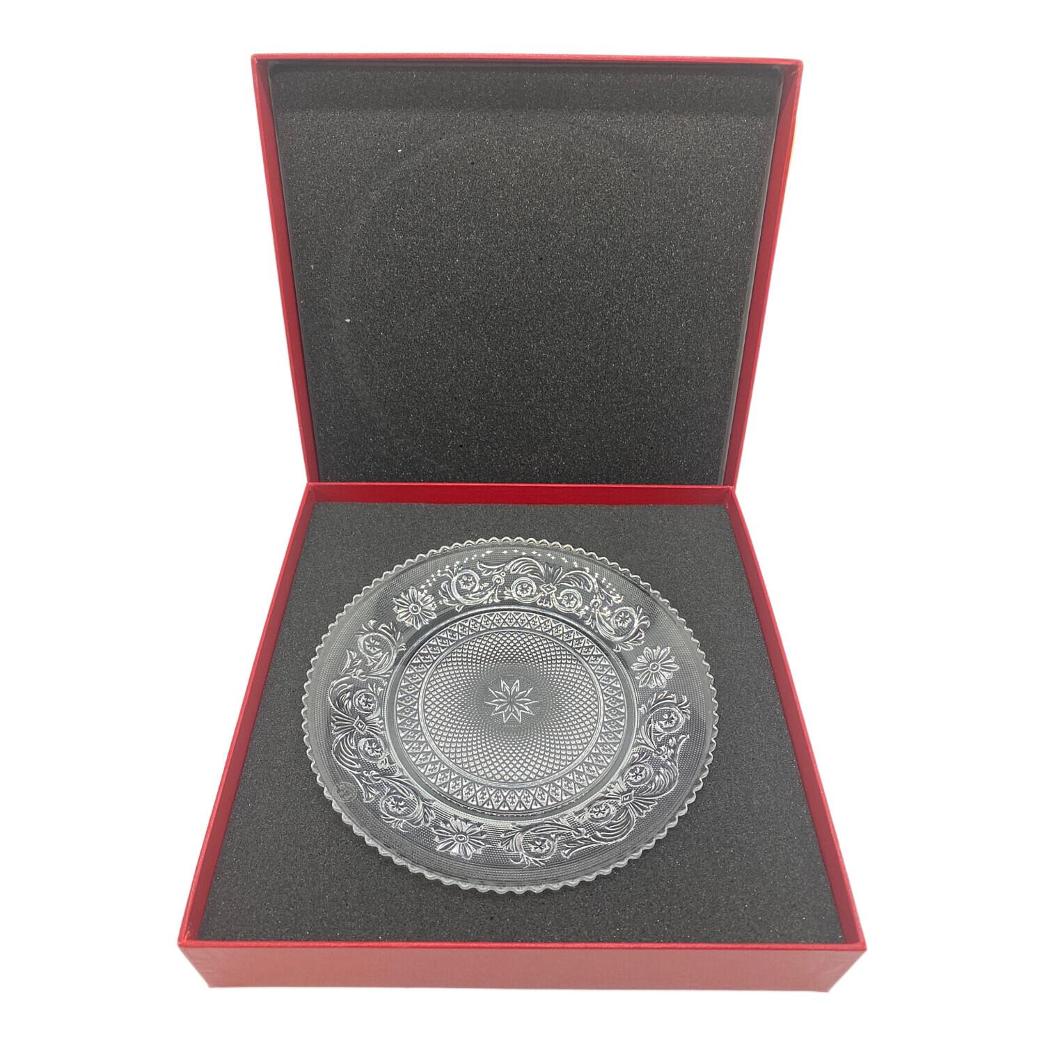 Baccarat (バカラ) ガラスプレート アラベスク｜トレファクONLINE