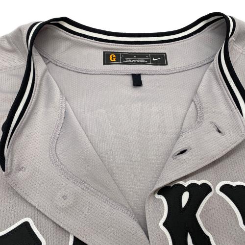 NIKE (ナイキ) NPB レプリカユニフォーム 小林誠司 メンズ SIZE L グレー 背番号22【2024 ビジター セ・リーグ チャンピオン・エンブレム レプリカ ユニホーム】 読売ジャイアンツ