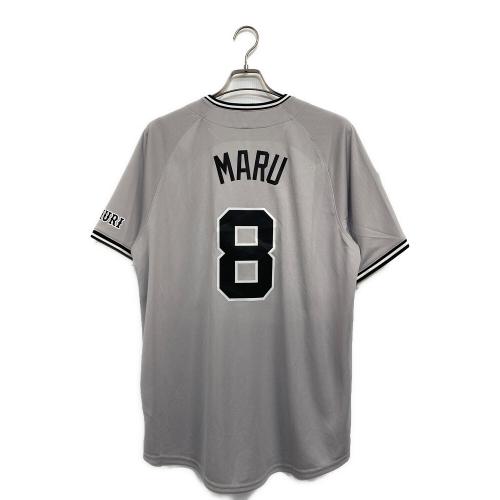 読売ジャイアンツ (ヨミウリジャイアンツ) NPB レプリカユニフォーム 丸佳浩 メンズ SIZE L グレー 背番号8【2024 ビジター セ・リーグ チャンピオン・エンブレム レプリカ ユニホーム】 NIKE