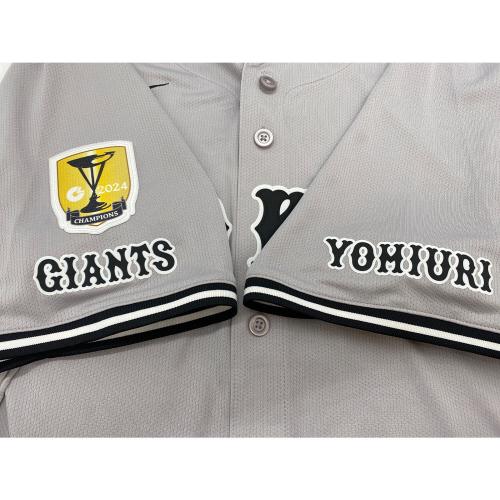 読売ジャイアンツ (ヨミウリジャイアンツ) NPB レプリカユニフォーム 丸佳浩 メンズ SIZE L グレー 背番号8【2024 ビジター セ・リーグ チャンピオン・エンブレム レプリカ ユニホーム】 NIKE
