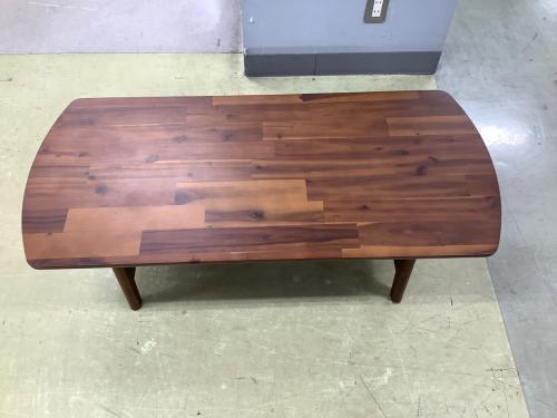 UNICO (ウニコ) ローテーブル ブラウン SWELLA LOW TABLE W1100