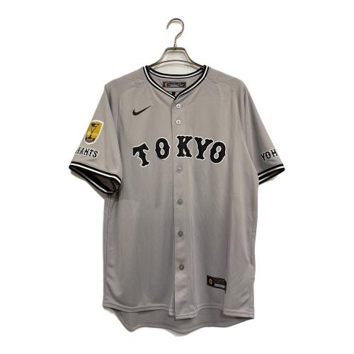 読売ジャイアンツ (ヨミウリジャイアンツ) NPB レプリカユニフォーム 岡本和真 メンズ SIZE L グレー 背番号25【2024 ビジター セ・リーグ チャンピオン・エンブレム レプリカ ユニホーム】 NIKE