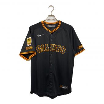 読売ジャイアンツ NPB レプリカユニフォーム ヘルナンデス メンズ SIZE L ブラック エリエ・ヘルナンデス 背番号42【2024 3rd ブラック セ・リーグ チャンピオン・エンブレム レプリカ ユニホーム】 NIKE
