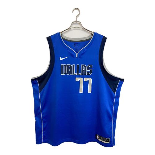 NIKE (ナイキ) ルカ・ドンチッチ バスケットユニフォーム CW3662-489 メンズ 3XL ブルー