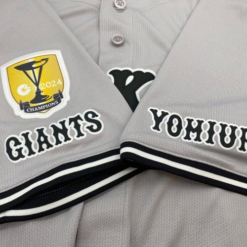 読売ジャイアンツ (ヨミウリジャイアンツ) NPB レプリカユニフォーム 甲斐拓也 メンズ SIZE L グレー 背番号10【2024 ビジター セ・リーグ チャンピオン・エンブレム レプリカ ユニホーム】 NIKE