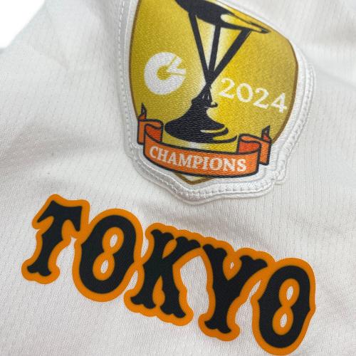 読売ジャイアンツ (ヨミウリジャイアンツ) NPB レプリカユニフォーム 翁田大勢 メンズ SIZE L ホワイト 背番号15【2024 セ・リーグ チャンピオン・エンブレム レプリカ ユニホーム】 NIKE