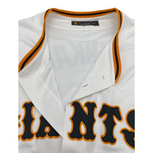読売ジャイアンツ (ヨミウリジャイアンツ) NPB レプリカユニフォーム 吉川尚輝 メンズ SIZE L ホワイト 背番号2【2024 セ・リーグ チャンピオン・エンブレム レプリカ ユニホーム】 NIKE