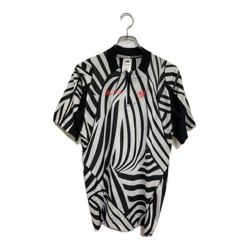 ROLAND GARROS (ローランギャロス) テニスウェア メンズ SIZE M ホワイト×ブラック 【ROLAND GARROS テニス プラクティスシャツ】全仏オープン @C* ⑨ Y-3 AY8997