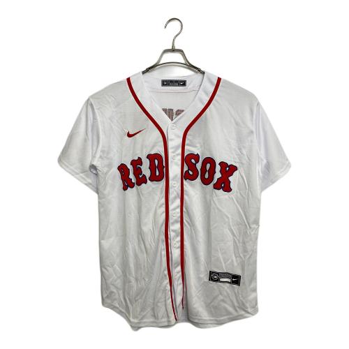 ボストン・レッドソックス (ボストンレッドソックス) MLB レプリカユニフォーム 吉田正尚 メンズ SIZE L (US M) ホワイト×レッド 背番号7 ハイクオリティユニフォーム NIKE