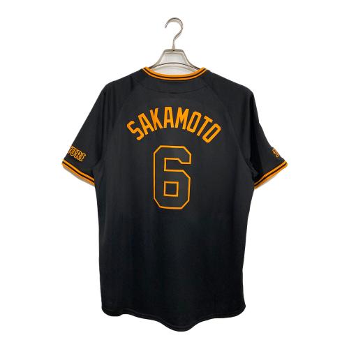 読売ジャイアンツ (ヨミウリジャイアンツ) NPB レプリカユニフォーム 坂本勇人 メンズ SIZE L ブラック 背番号6【2024 3rd ブラック セ・リーグ チャンピオン・エンブレム レプリカ ユニホーム】⑨ NIKE