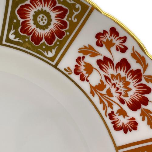 ROYAL CROWN DERBY (ロイヤルクラウンダービー) プレート DERBY PANEL RED