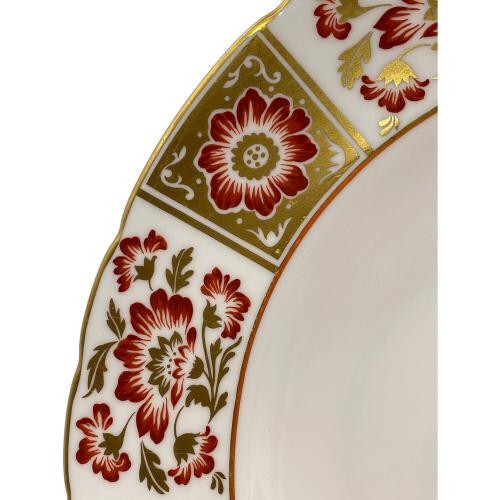 ROYAL CROWN DERBY (ロイヤルクラウンダービー) プレート DERBY PANEL RED