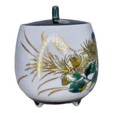 林九郎 水差し 染錦牡丹流水文｜トレファクONLINE