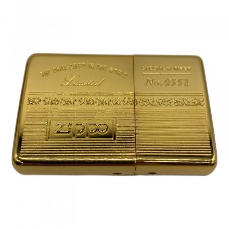 ZIPPO (ジッポ) アラーム付きクロック ゴールド 1995年製｜トレファク