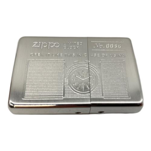 ZIPPO (ジッポ) アラーム付クロック シルバー 1995製