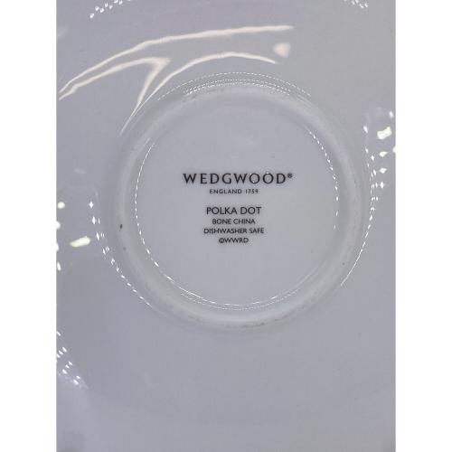 Wedgwood (ウェッジウッド) カップ&ソーサー スカイブルー ポルカドット