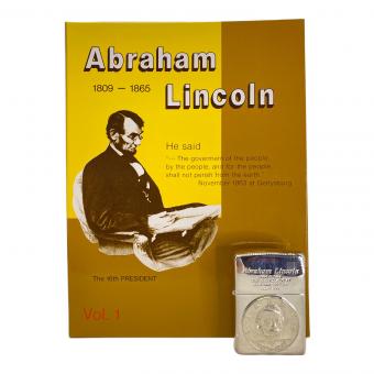 ZIPPO (ジッポ) ZIPPO Abraham Lincoln  ※ラッキーペニーキーホルダーサビ有