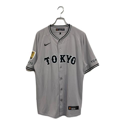 読売ジャイアンツ (ヨミウリジャイアンツ) NPB レプリカユニフォーム 小林誠司 背番号22【2024 ビジター セ・リーグ チャンピオン・エンブレム レプリカ ユニホーム】 メンズ SIZE LL (US L) グレー