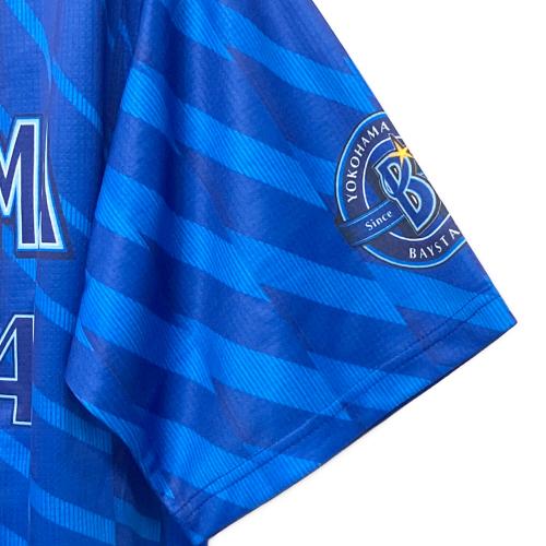 横浜DeNAベイスターズ (ヨコハマディーエヌエーベイスターズ) NPB レプリカユニフォーム 度会隆輝 背番号4 2024 ビジター メンズ SIZE Free ブルー